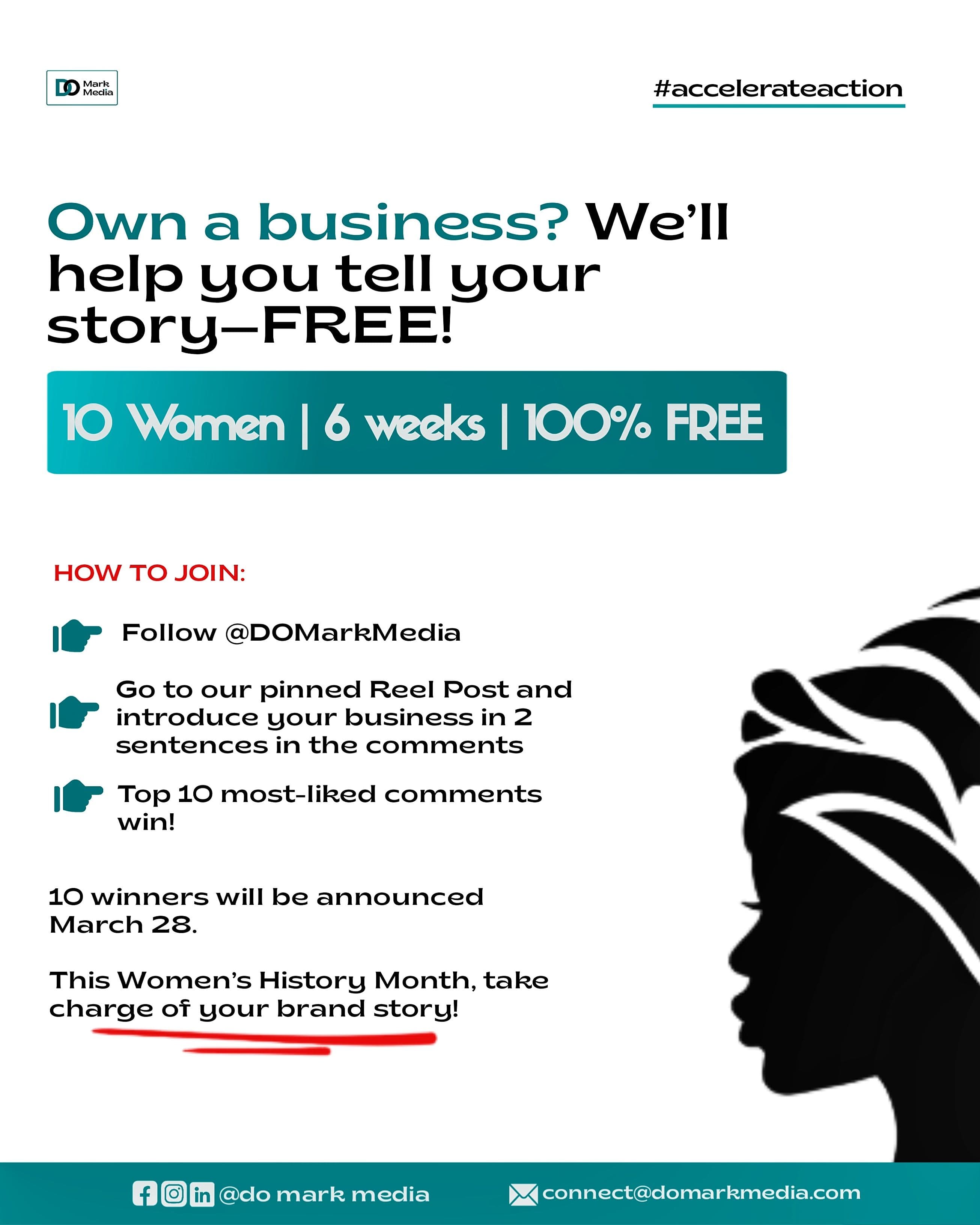 DO Mark Media Empowers Women Entrepreneurs